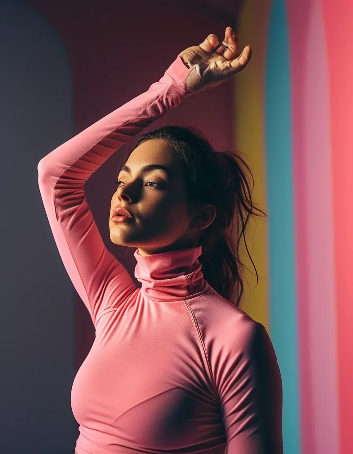 Why Modest Necklines Shift During Overhead Movement and the Cut That Holds